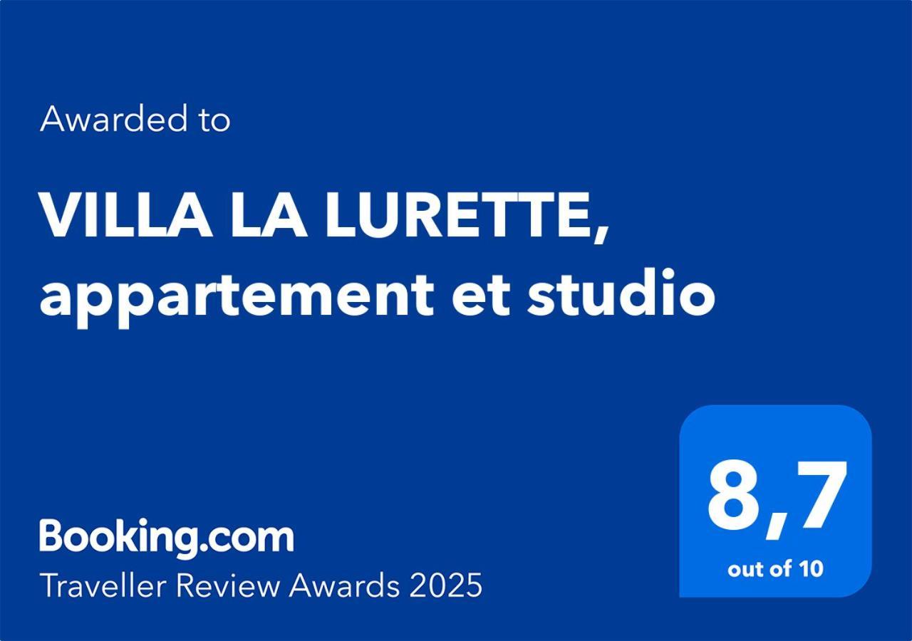 Villa La Lurette, Appartement Et Studio Saint-Etienne-les-Orgues Exterior photo